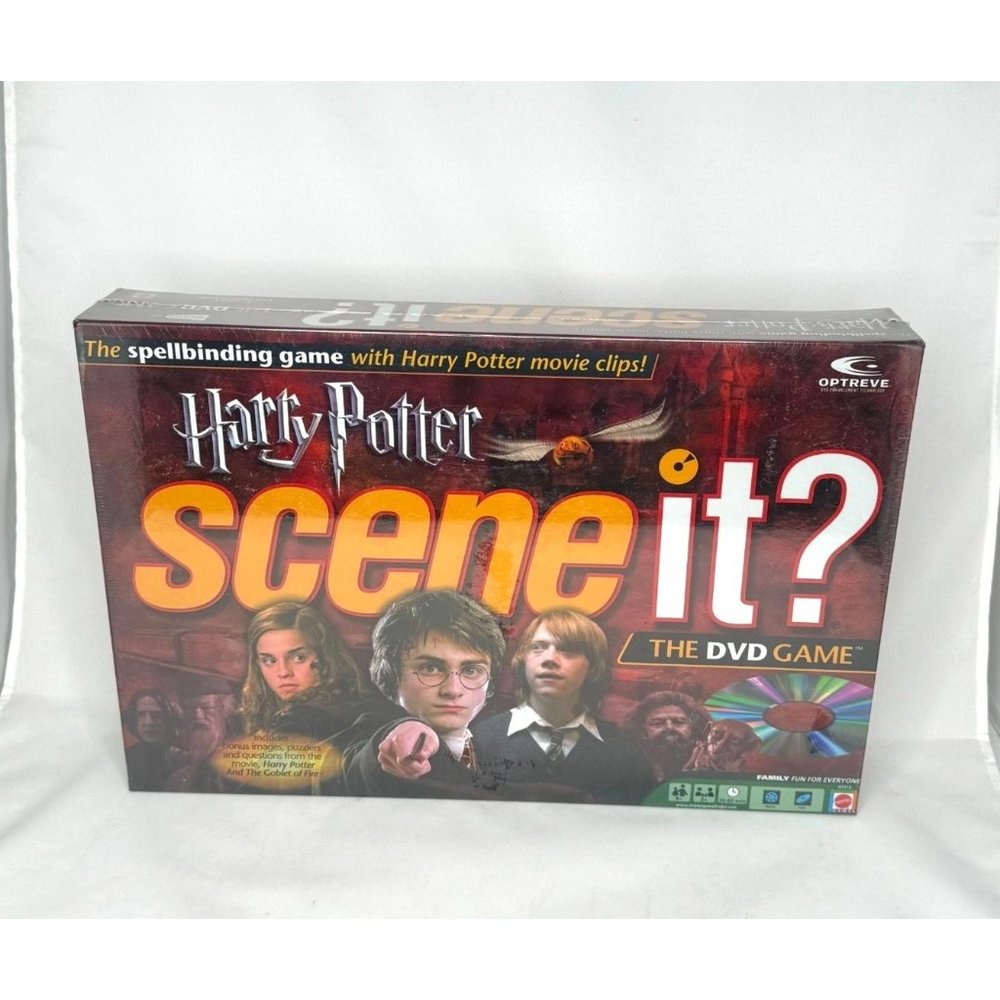 Harry Potter DVD Scene It Game New Sealed 8 to Adult Hard To Find